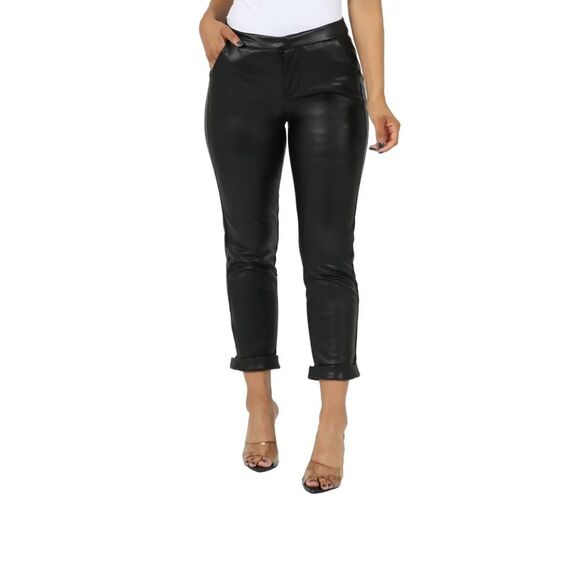 BBJ | Faux Leather Pant | Size Medium - Picture 6 of 7